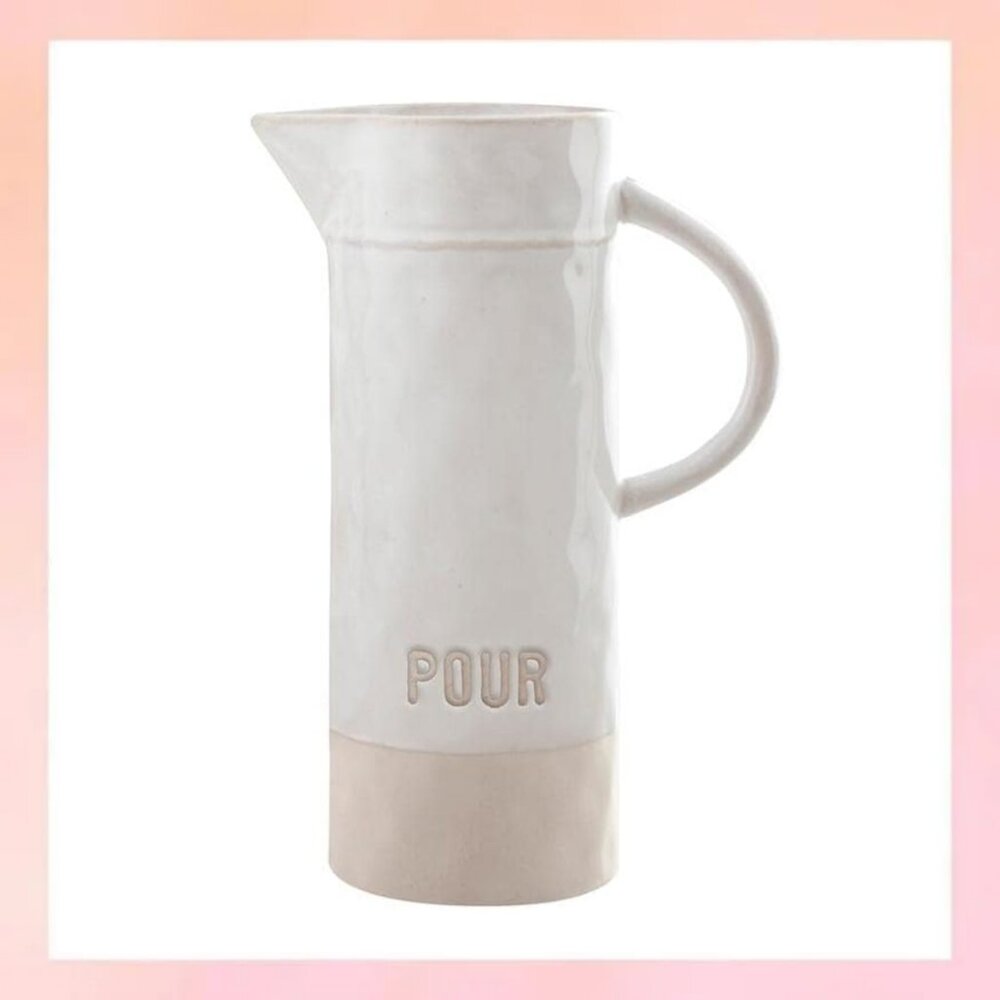 Face To Face Ceramic Pitcher - Pour
